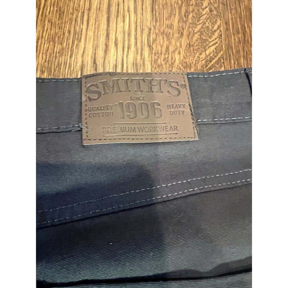 Smiths Workwear Stretch 5 Pocket Canvas Pants Mens 38 X 30 Brown NEW - Picture 6 of 6